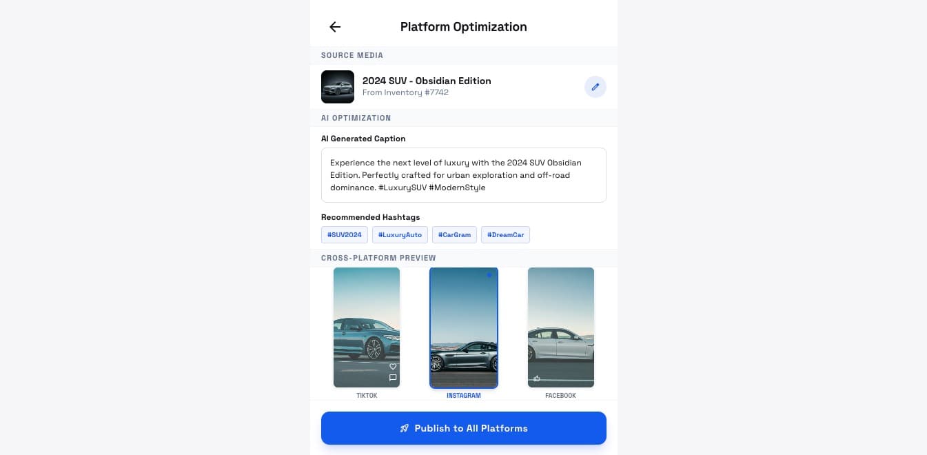 Platform Optimization